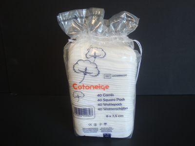 Quadratische Wattekompressen (40er-Packung) – Alan & Co s.a., Gauze & Sponges