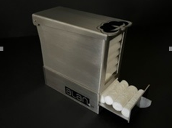 Kunststoffdispenser aus Edelstahl – Alan & Co s.a., Instrumente für Zahntechnik