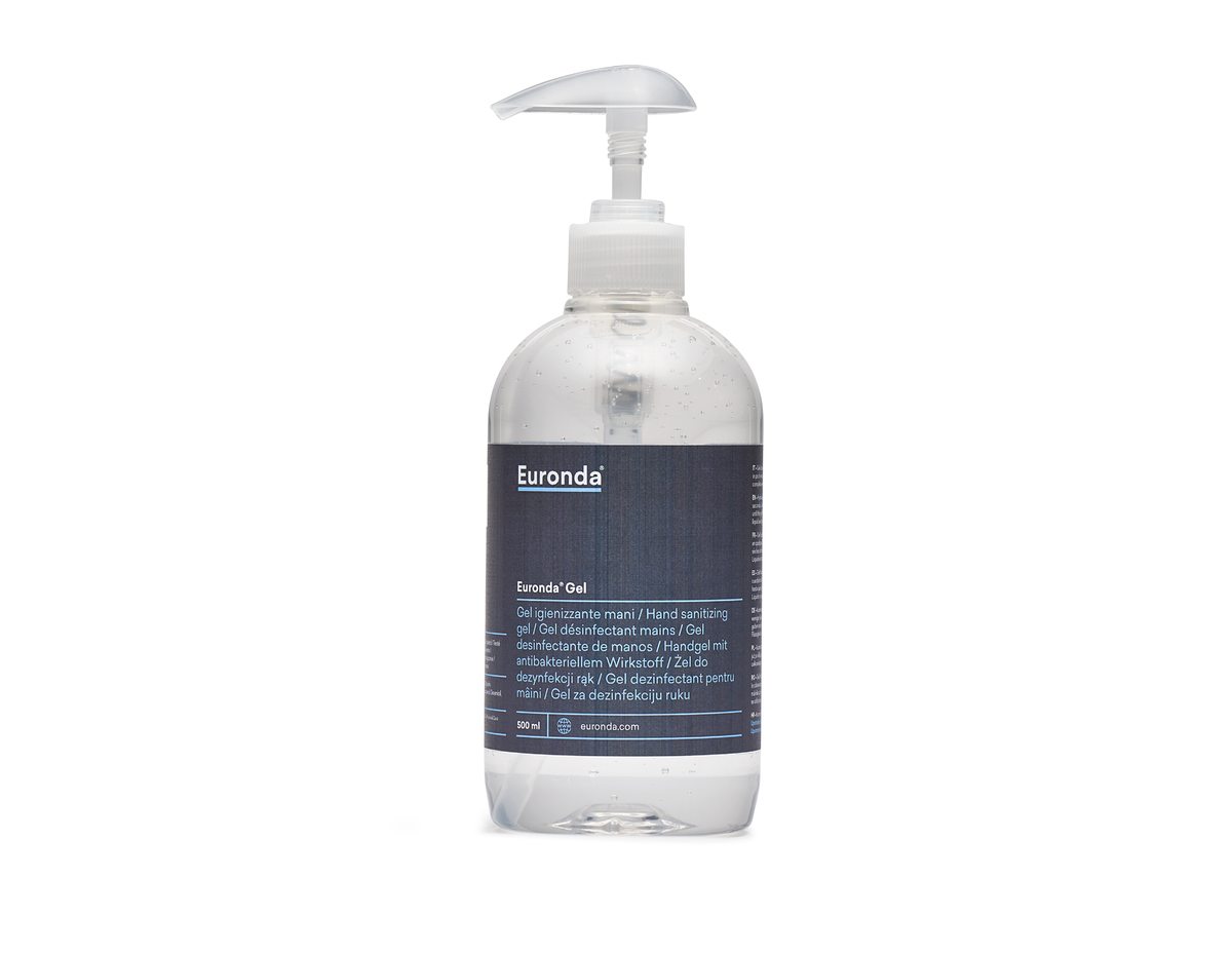 Sanitizer gel – Euronda, Hand Disinfection