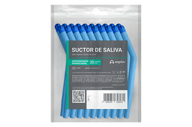 SUCTOR DE SALIVA – Angelus, Ind. de Prod Ordontologicos SA, Speichelsauger