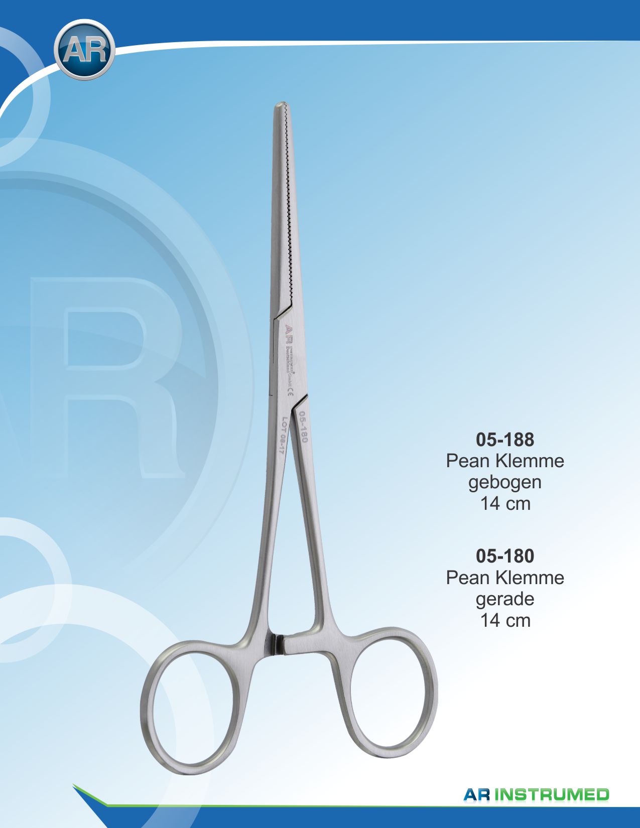 Pean Forceps Straight 14cm – AR Instrumed, Tweezers & Forceps