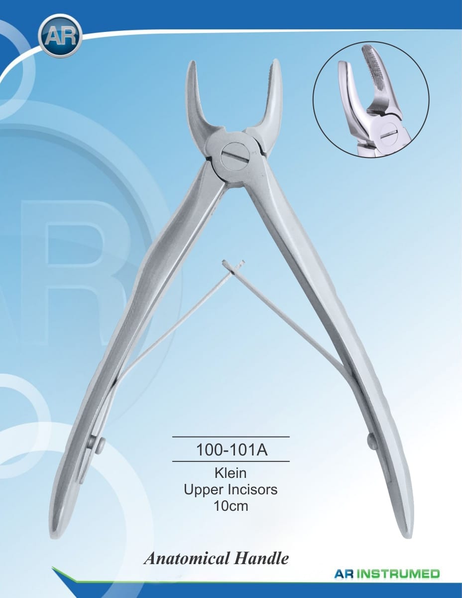 Klein Upper Incisors 10cm – AR Instrumed, Extraction Forceps