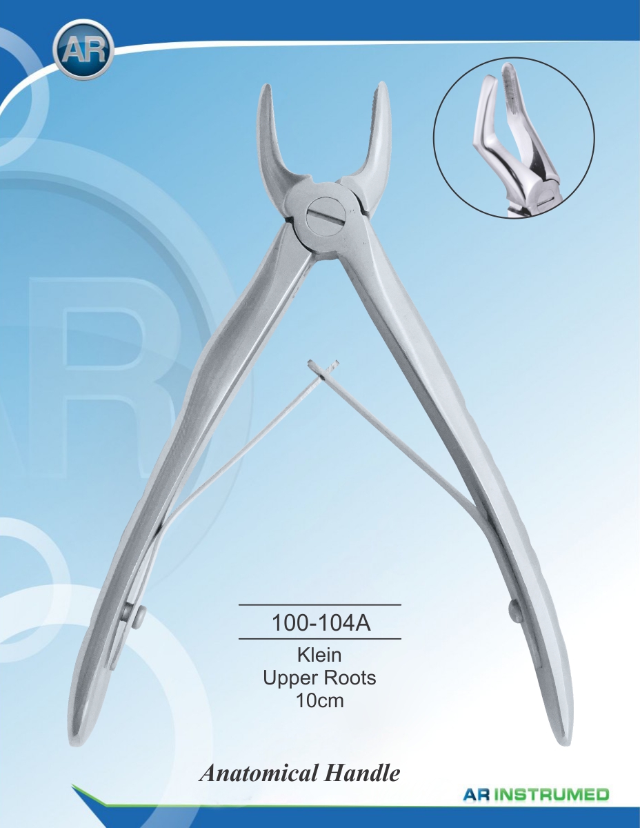 Klein Upper Roots 10cm – AR Instrumed, Extraction Forceps