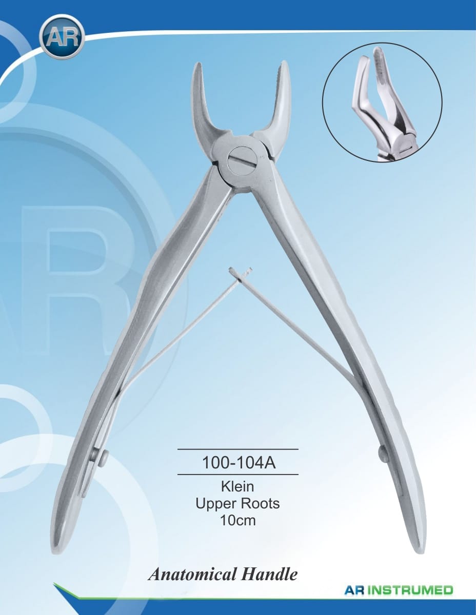 Klein Upper Roots 10cm – AR Instrumed, Extraction Forceps