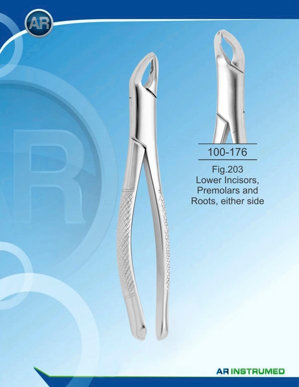 Fig.203 Lower Incisors, Premolars and Roots, either side