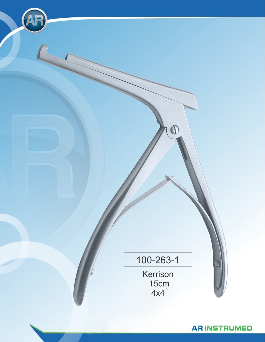 Bone Rongeurs Kerrison 4x4 – AR Instrumed, Bone Rongeurs & Chisels