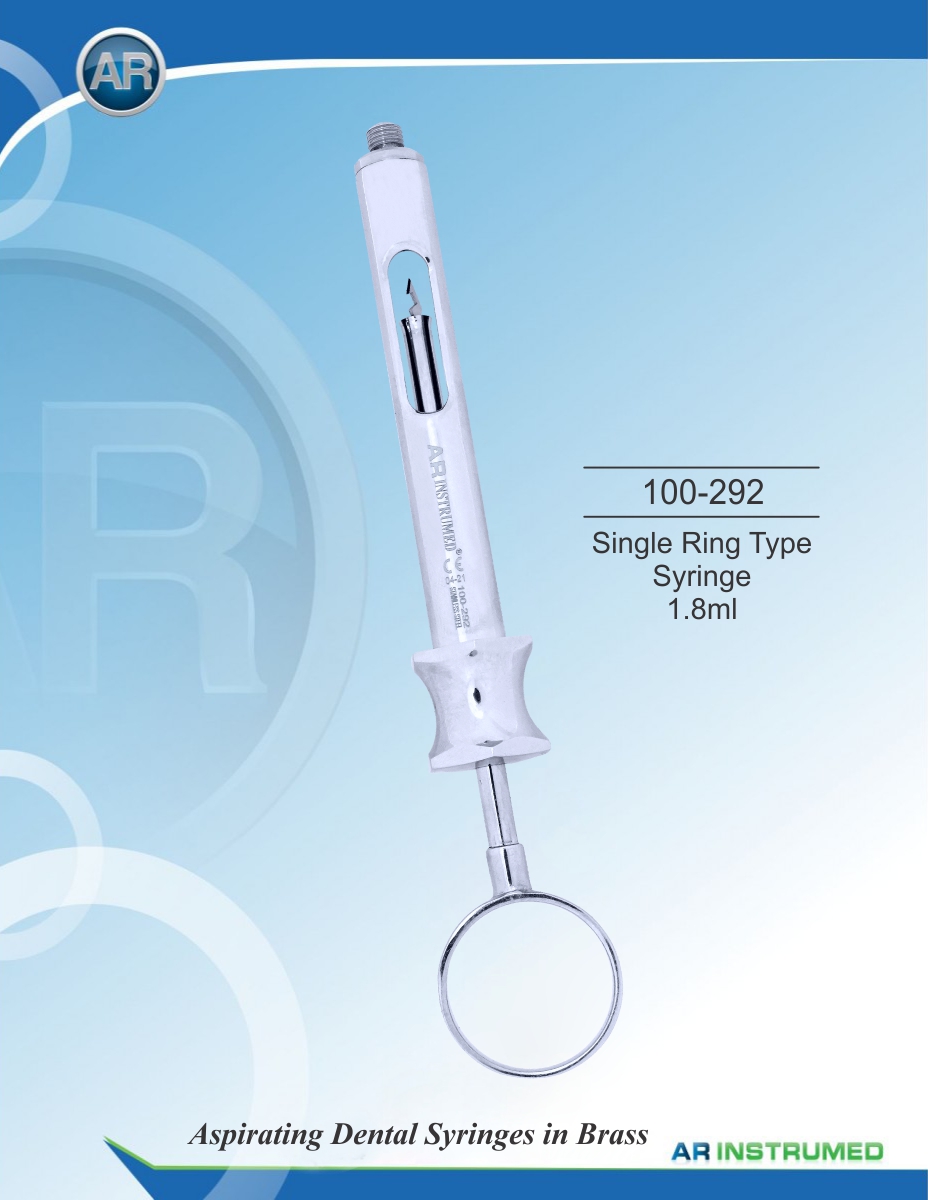 Single Ring Type Syringe 1.8ml