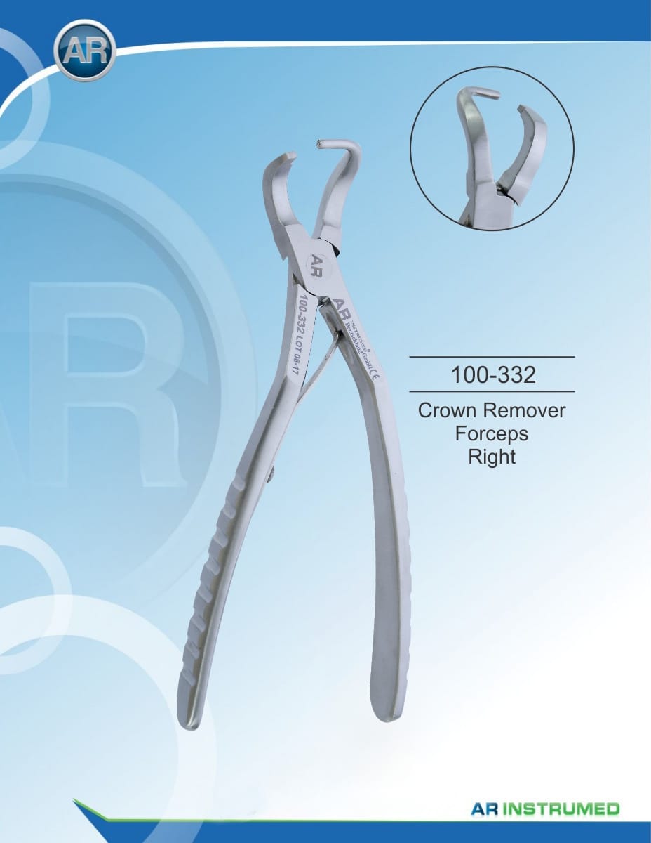 Crown Remover Forceps Right – AR Instrumed, Tweezers