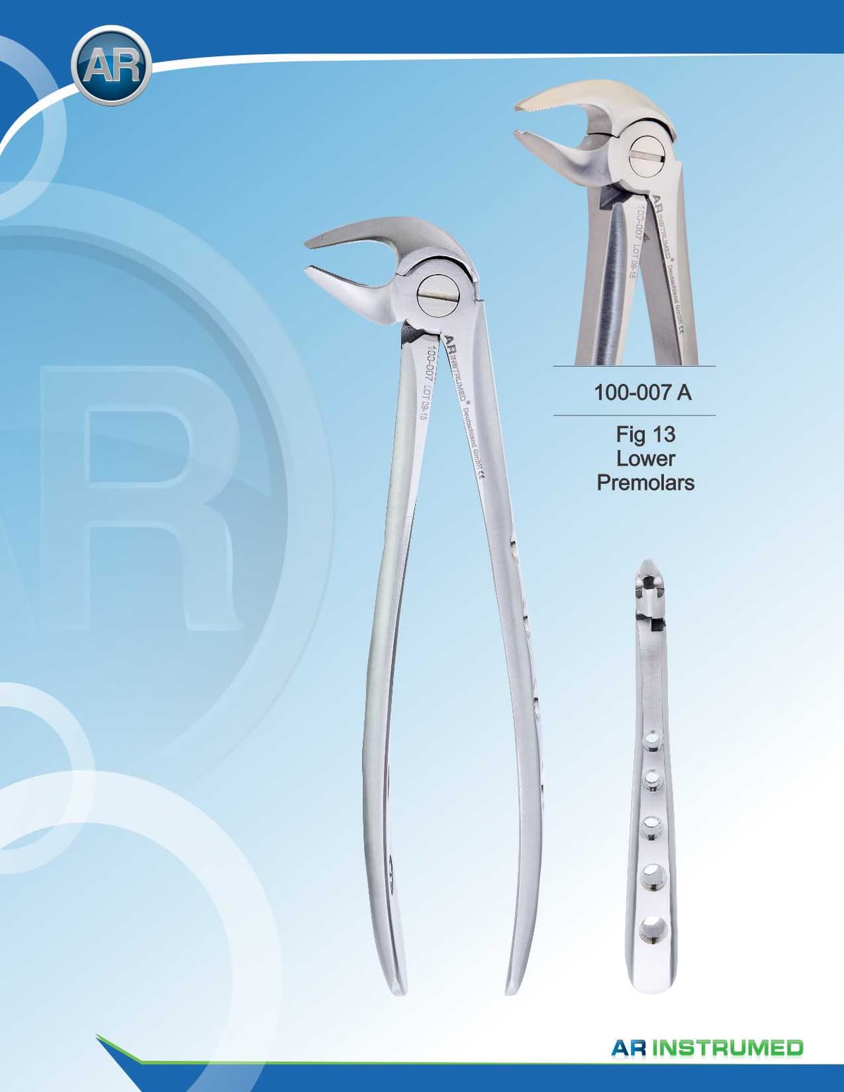 Fig.13 Lower Premolars 15cm – AR Instrumed, Extraktionszangen