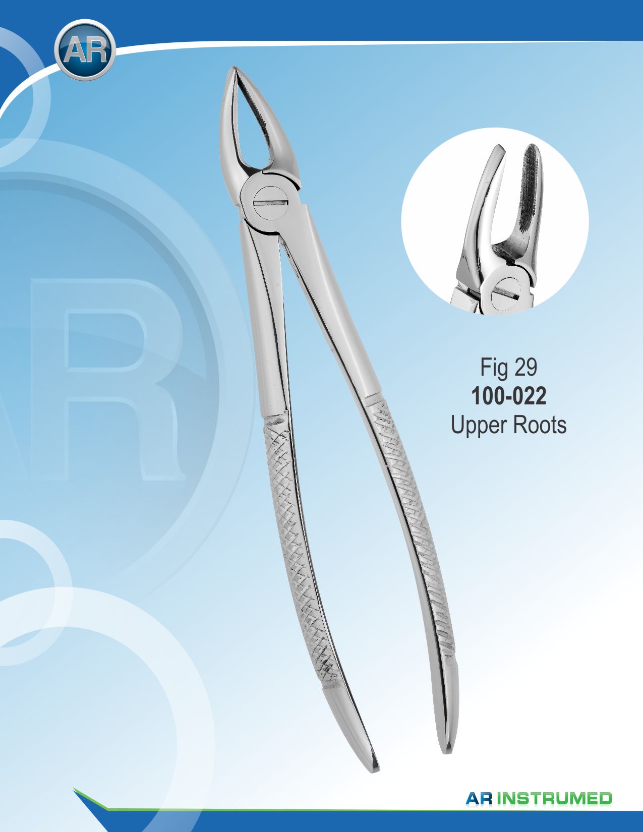Fig.29 Upper Roots – AR Instrumed, Extraction Forceps