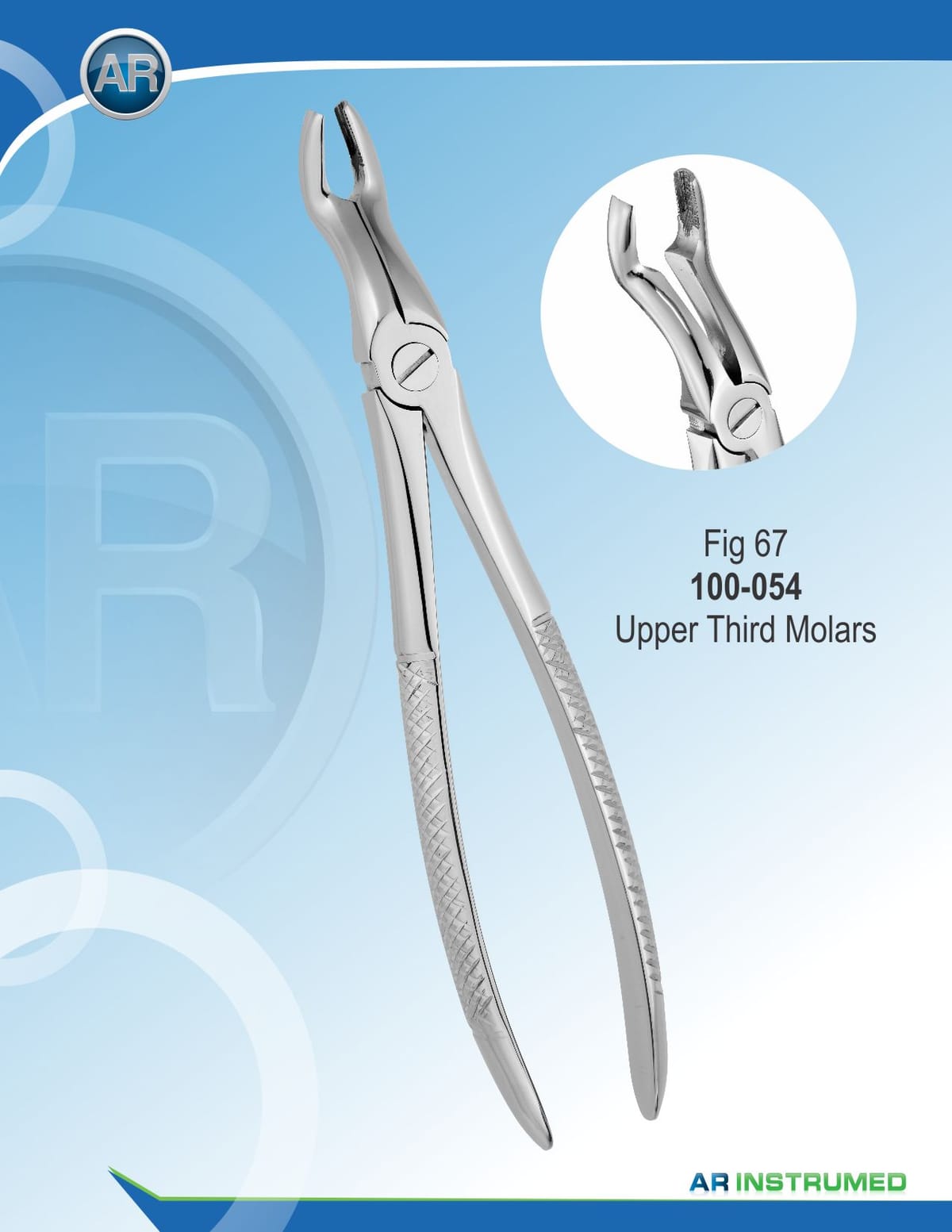 Fig.67 Upper Third Molars 18cm – AR Instrumed, Extraktionszangen