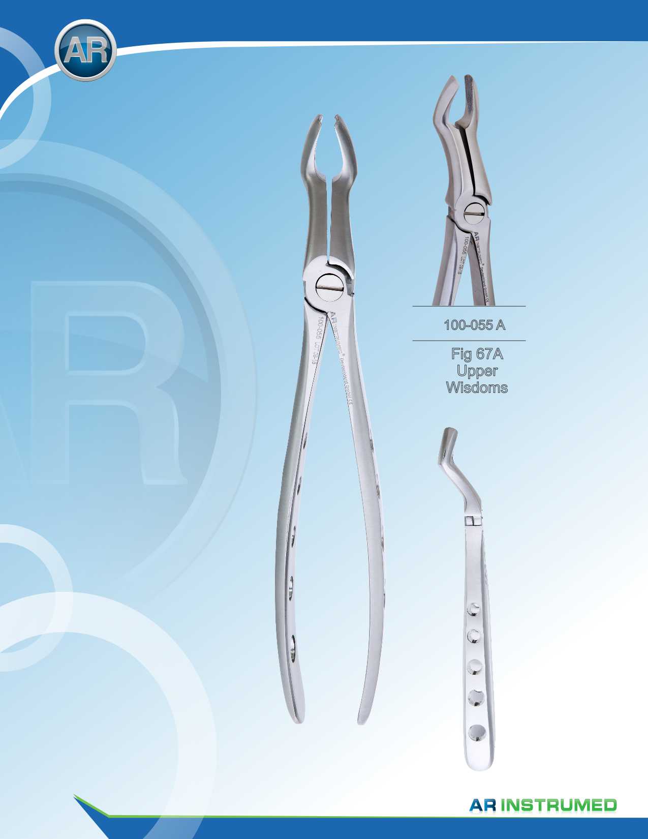 Fig.67A Upper Wisdoms Extracting Forceps – AR Instrumed, Extraction Forceps