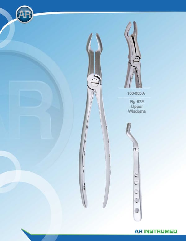 Fig.67A Upper Wisdoms Extracting Forceps