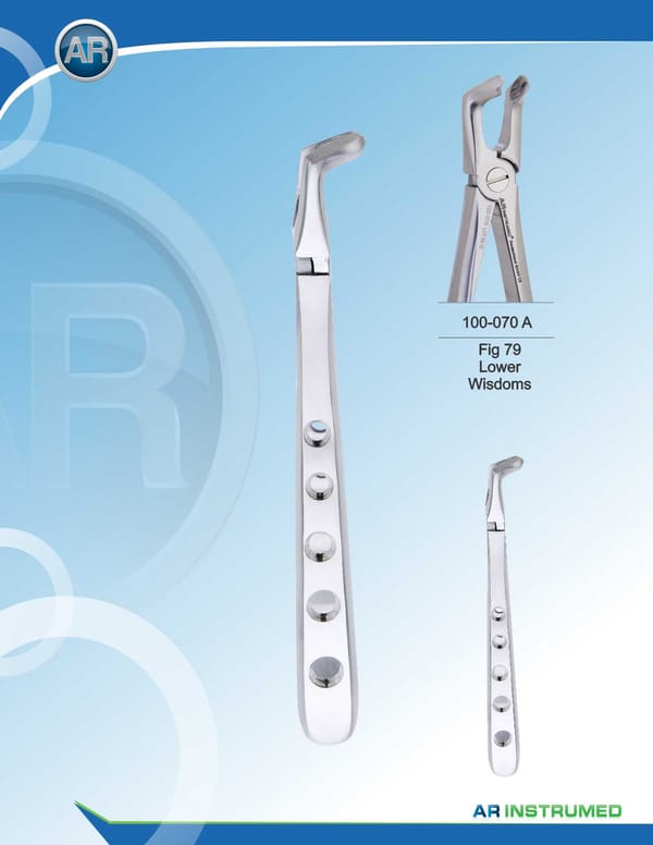 Fig.79 Lower Wisdoms Extracting Forceps