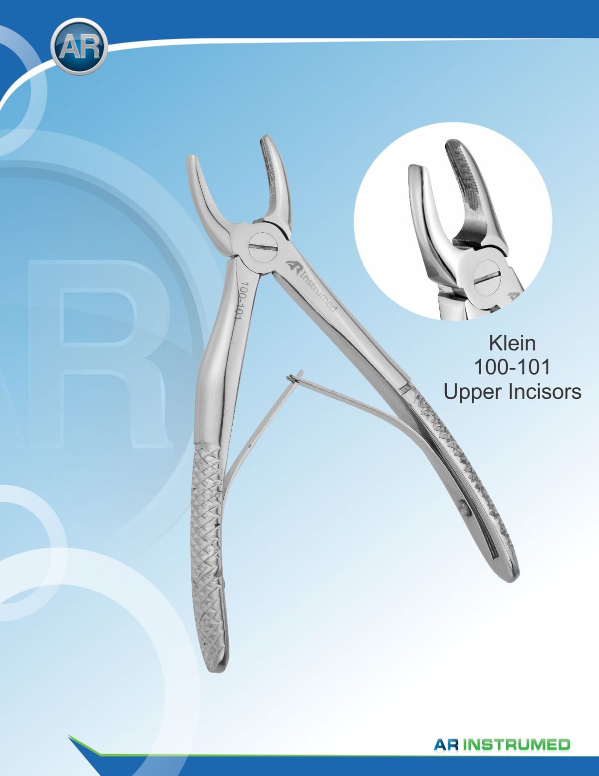 Klein Upper Incisors 10cm – AR Instrumed, Extraction Forceps