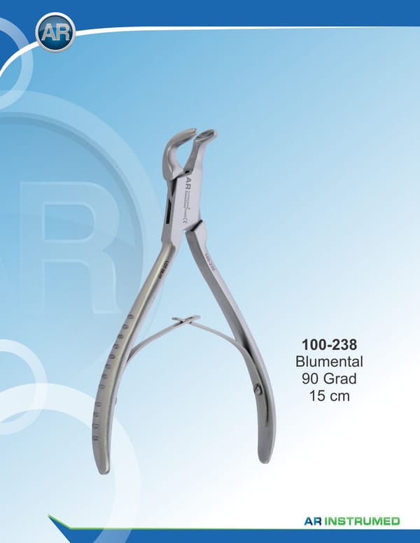 Blumenthal Bone Rongeur 15cm 90°