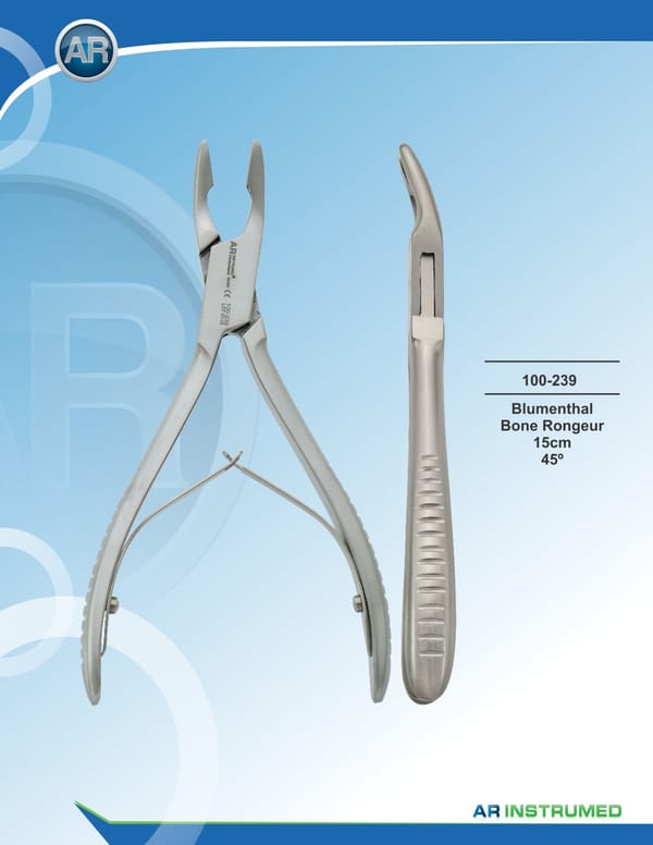 Blumenthal Bone Rongeur 15cm 45°