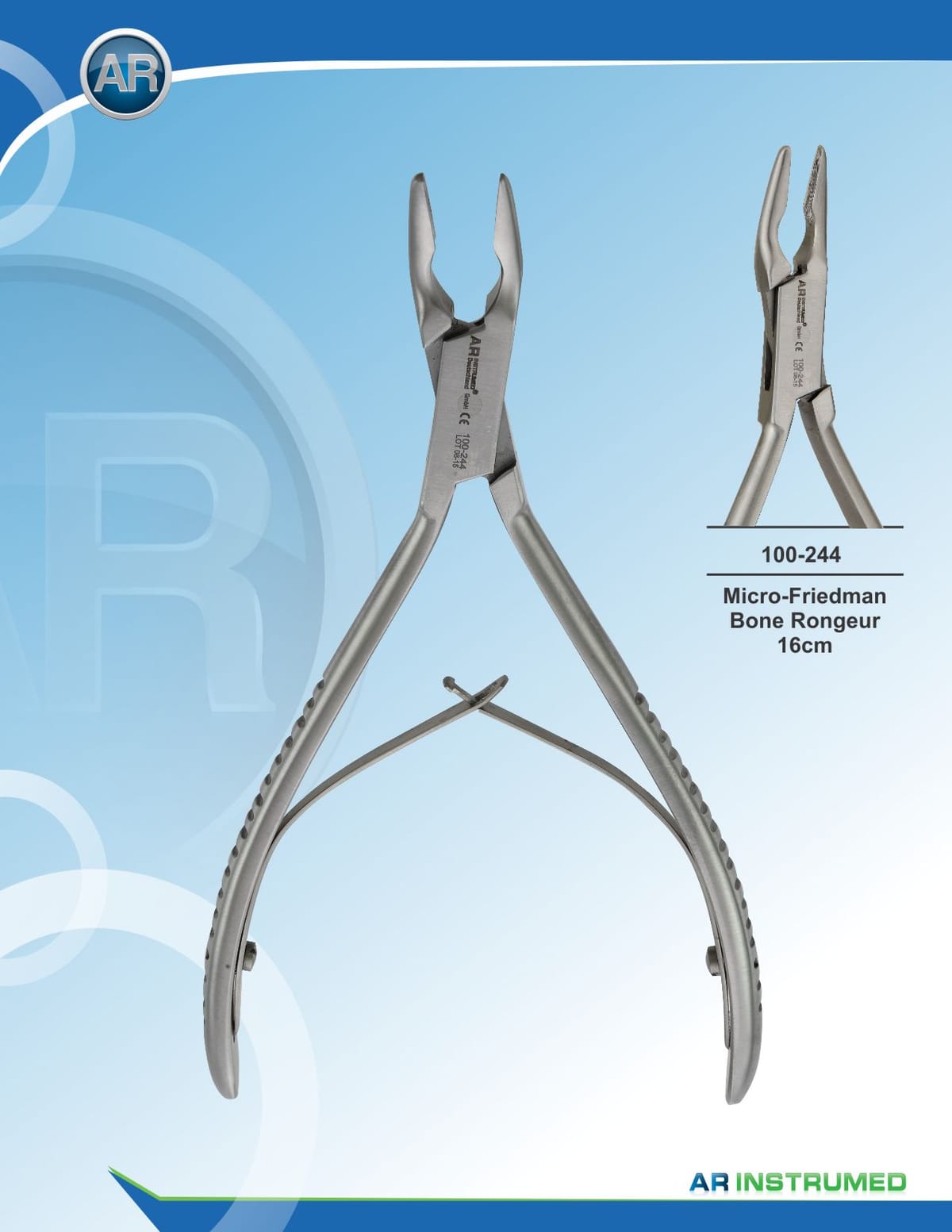 Micro-Friedman Bone Rongeur 16cm – AR Instrumed, Surgical Instruments