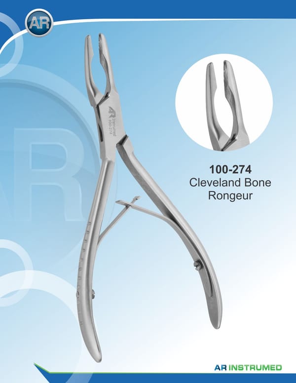 Cleveland Bone Rongeur 14cm
