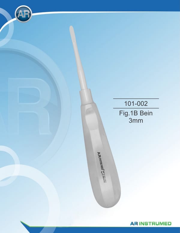 Root elevator Fig.1B leg 3mm