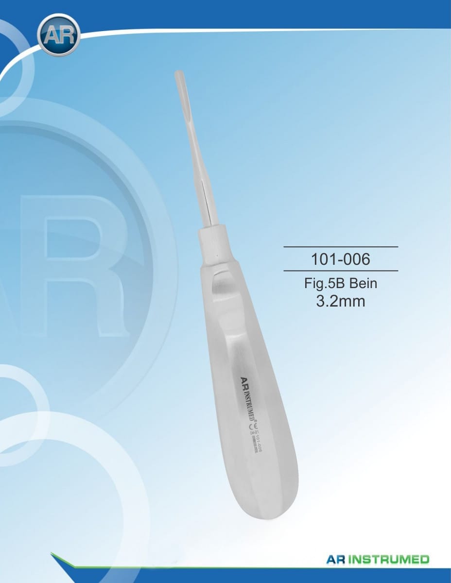 Root elevator Fig.5B leg 3.2mm – AR Instrumed, Root Elevators