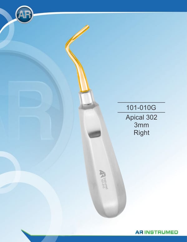 Root Elevator Apical 302 3mm Right