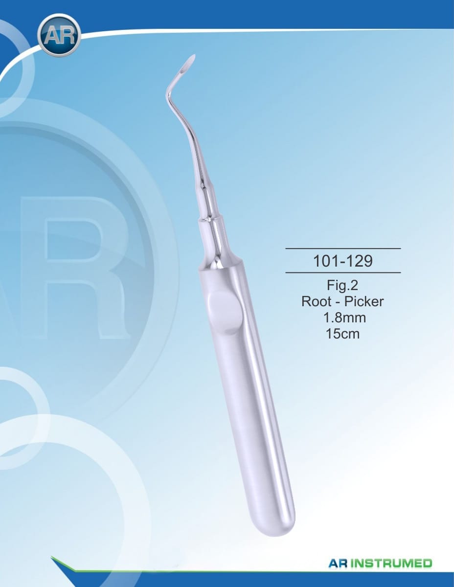 Fig.2 Root-Picker 2.2mm 15cm – AR Instrumed, Root Elevators