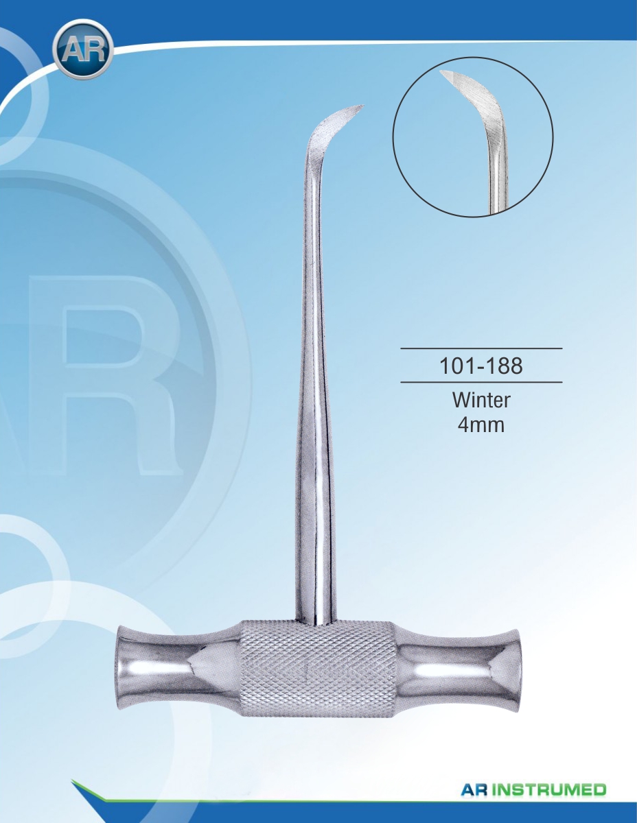 Winter Root Elevator 4mm – AR Instrumed, Elevators