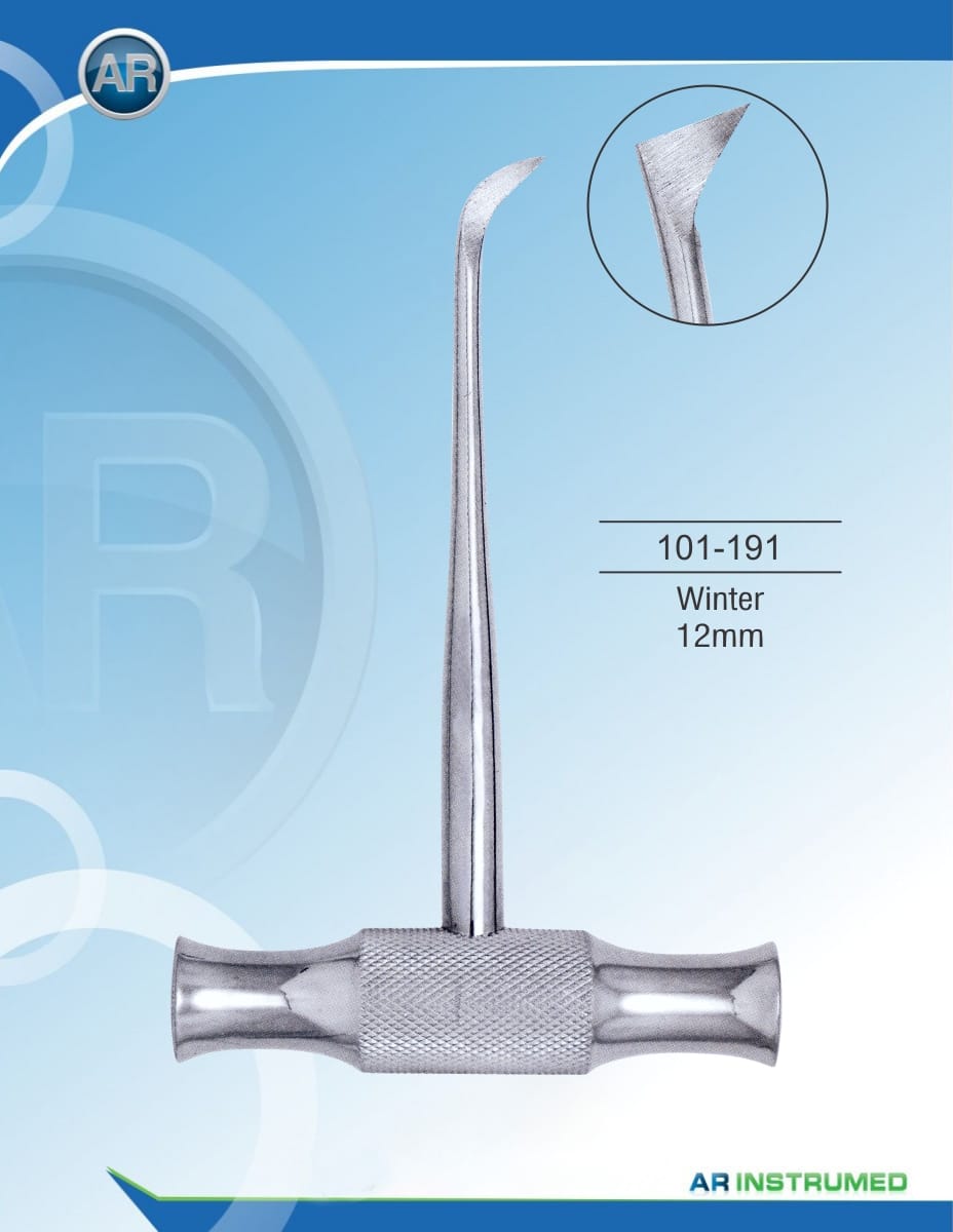 Winter Root Elevator 12mm – AR Instrumed, Root Elevators