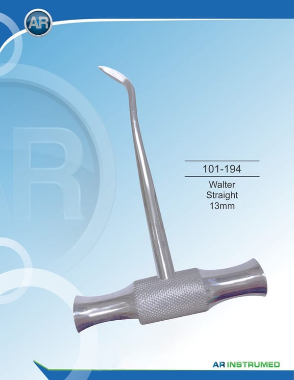 Walter Root Elevator Straight 13mm