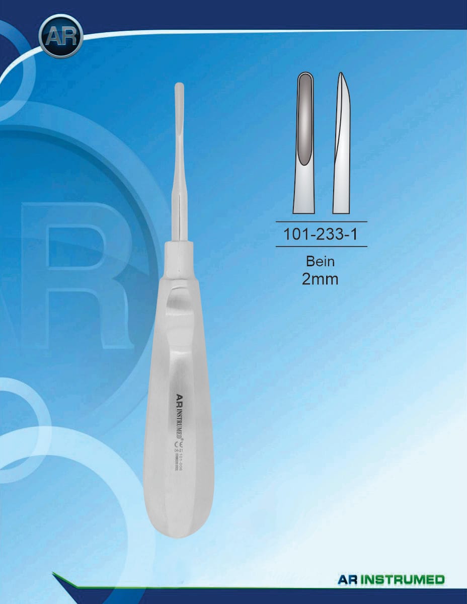 Root elevator 2mm – AR Instrumed, Root Elevators