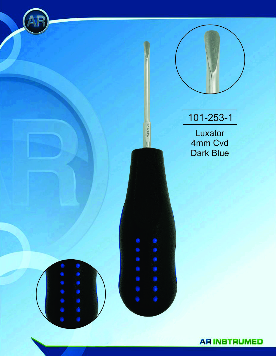 Root elevator plastic 4 mm curved – AR Instrumed, Elevators