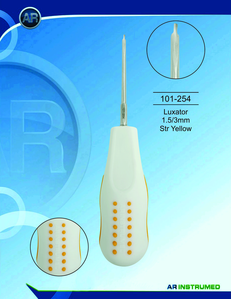 Luxator 1.5/3mm Str Yellow – AR Instrumed, Elevators