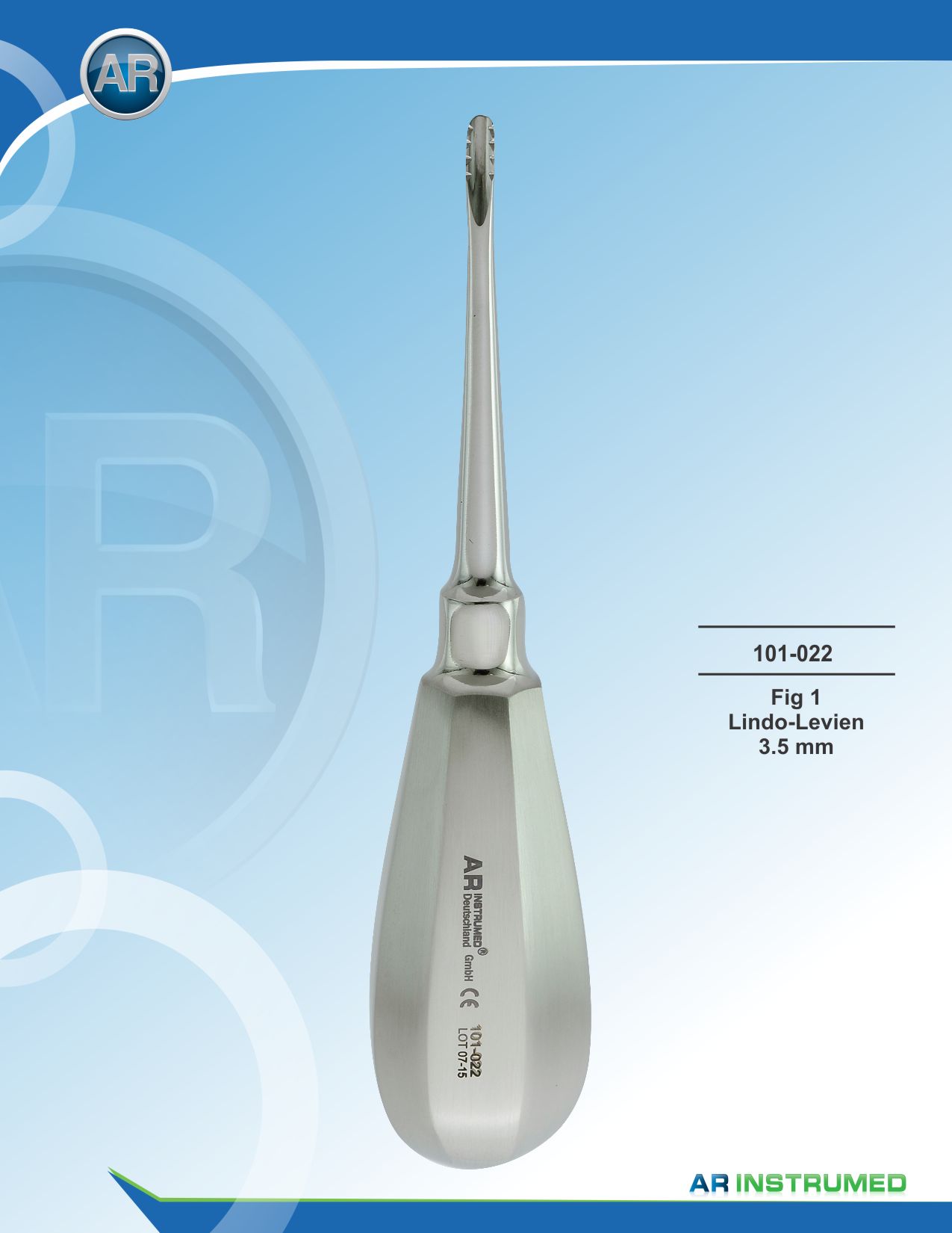 Root Elevators Fig.2 Lindo-Levien 3.5mm