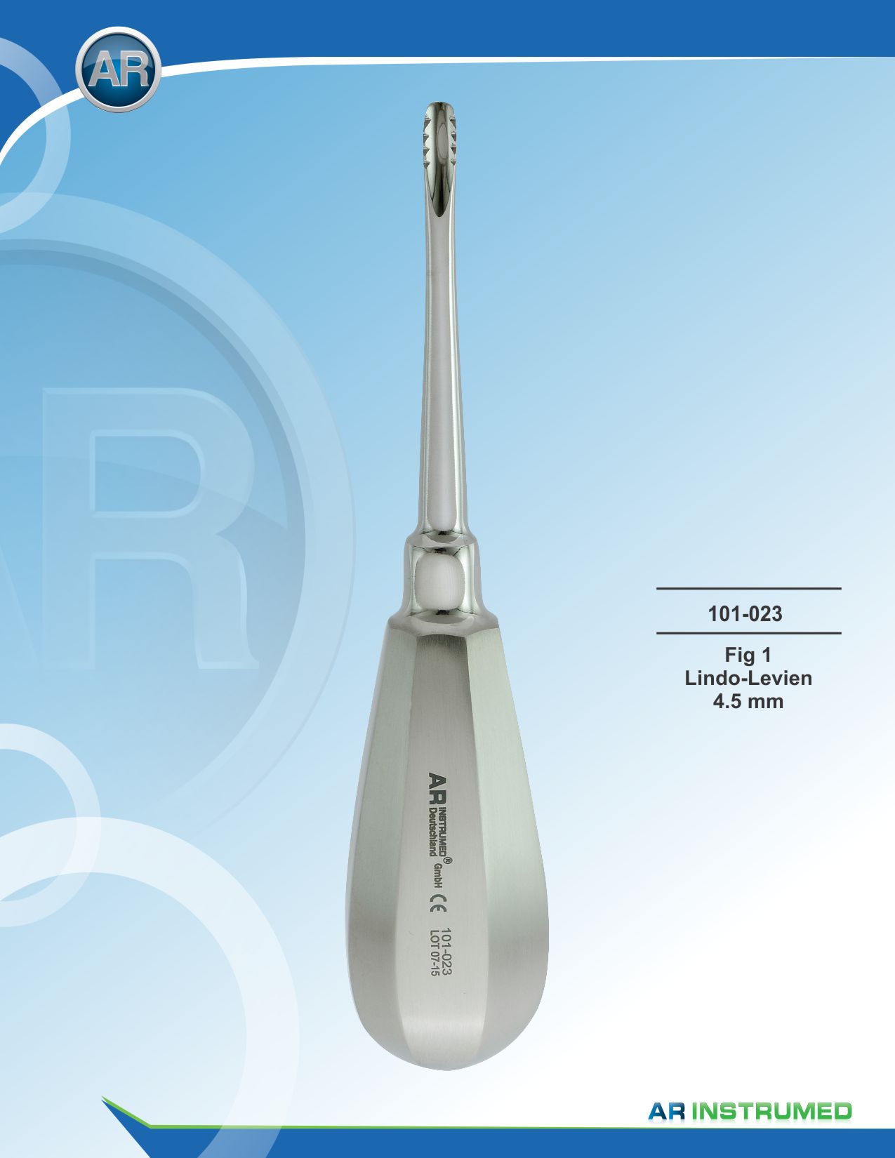 Root Elevators Fig.3 Lindo-Levien 4.5mm
