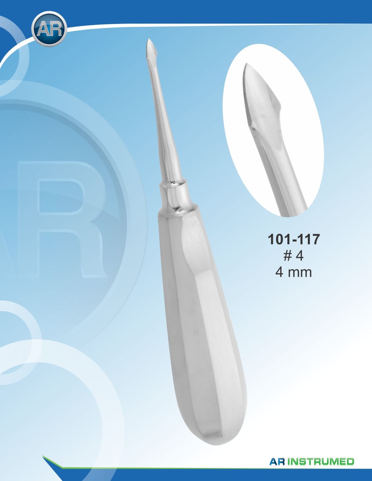 Century-line Bernhard 4mm – AR Instrumed, Wurzelheber