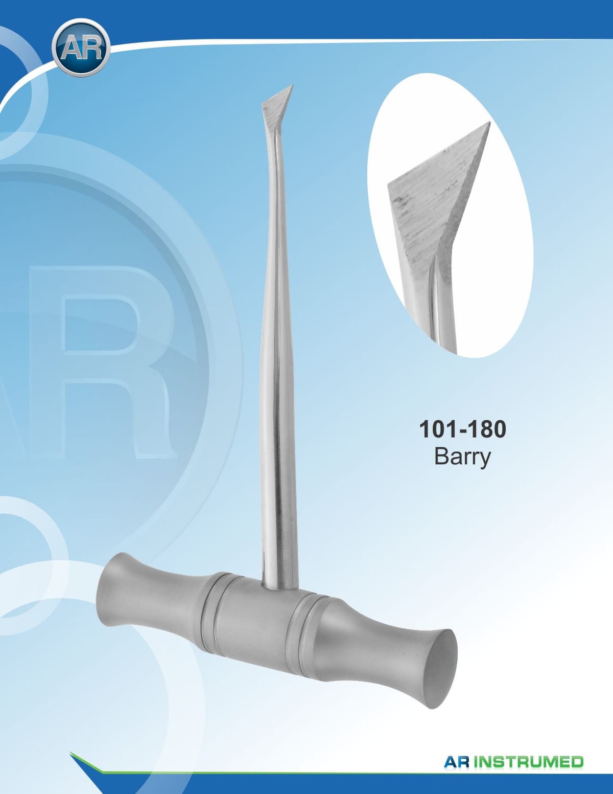 Berry Root Elevator 10mm – AR Instrumed, Root Elevators