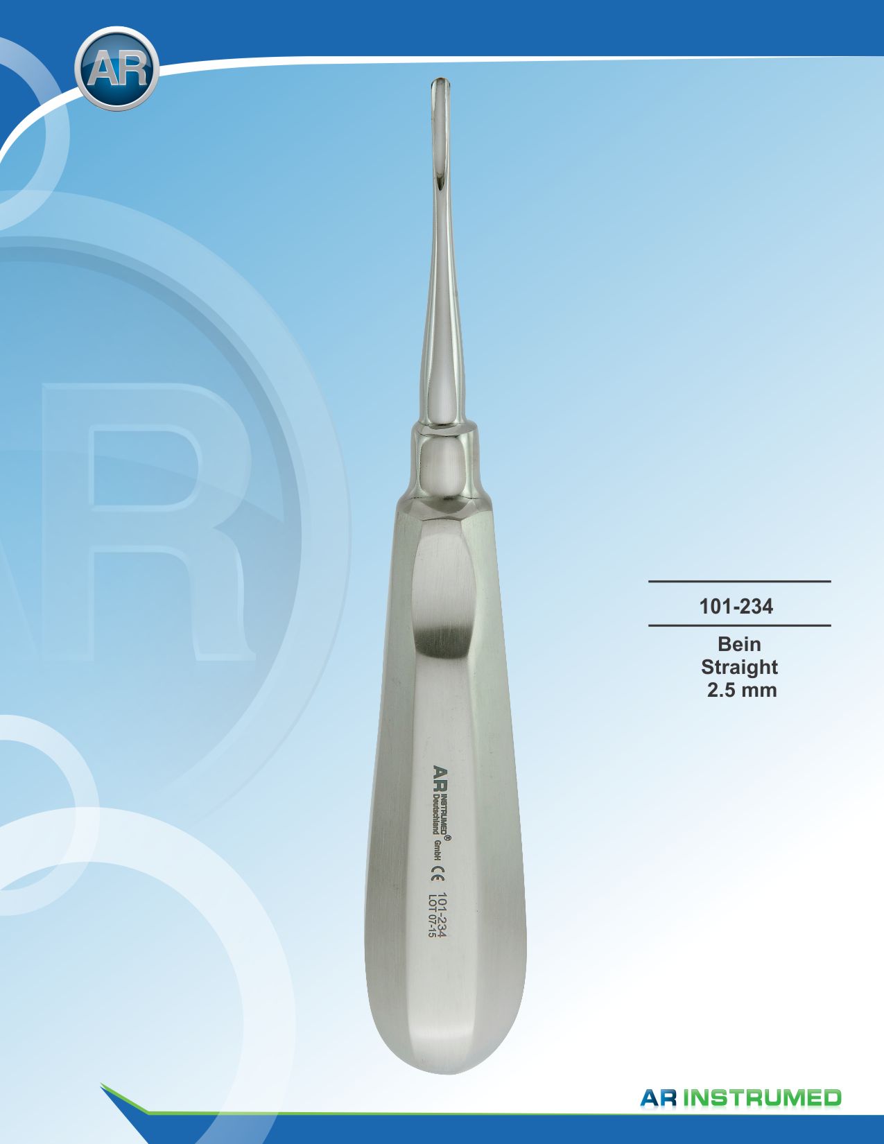 Luxator Straight 2.5mm