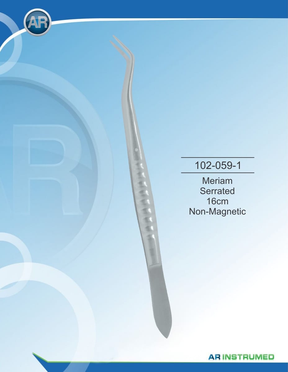 Meriam Serrated 16cm Non-Magnetic – AR Instrumed, Pinzetten