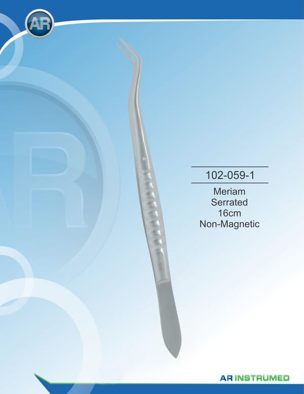 Meriam Serrated 16cm Non-Magnetic