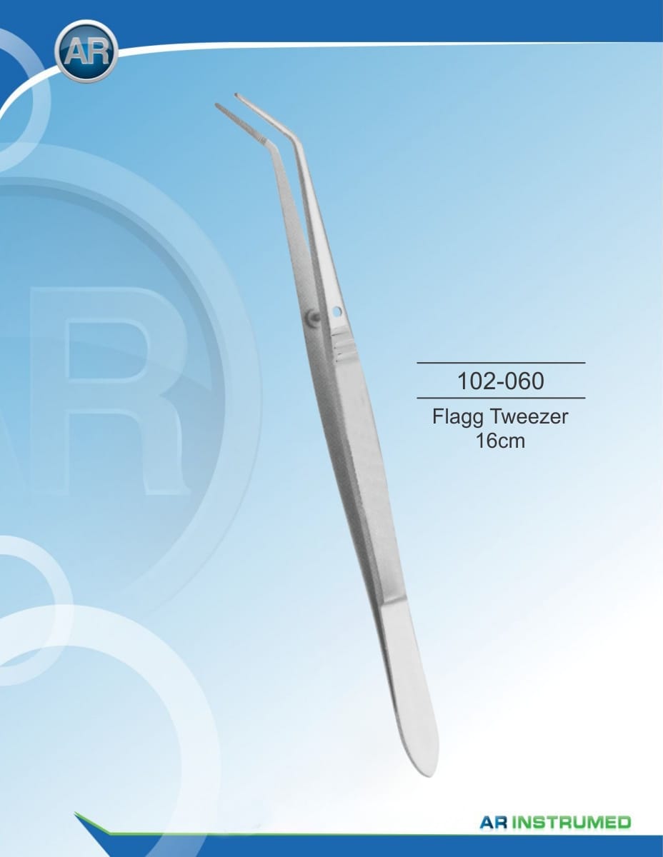 Flagg Tweezer 16cm – AR Instrumed, Tweezers