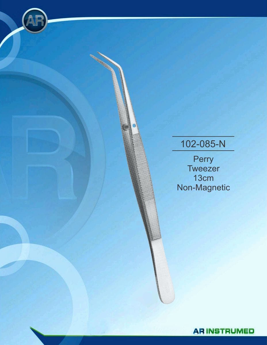 Perry Tweezer 13cm Non Magnetic – AR Instrumed, Tweezers