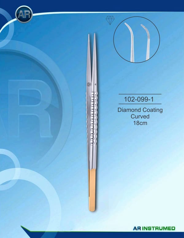 Diamond Coating Curved 18cm
