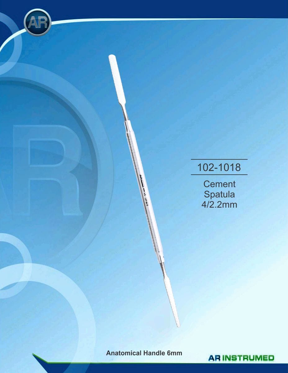 Cement spatula 4/2.2mm, handle 6mm – AR Instrumed, Füllungsinstrumente