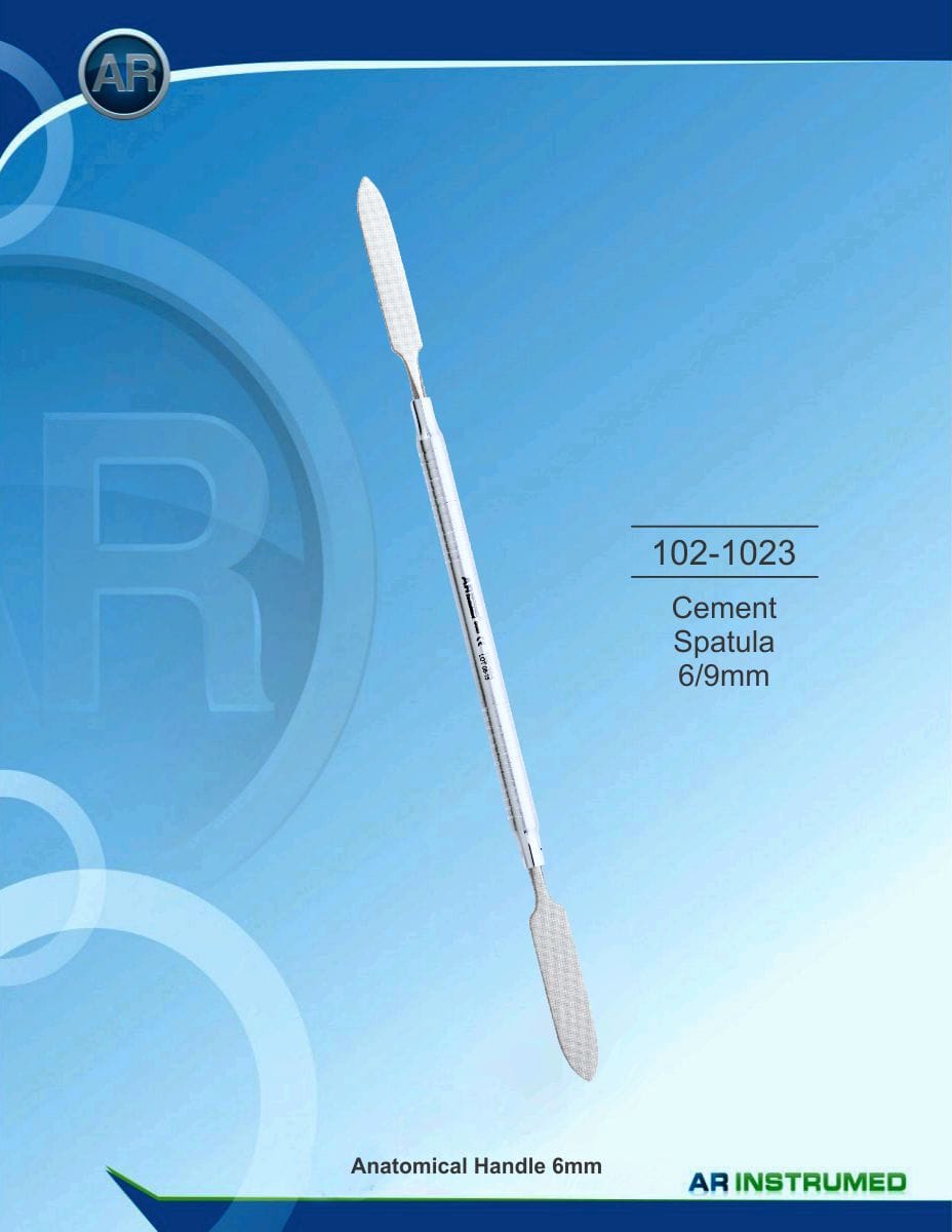 Zementspatel 6/9mm, Handle 6mm – AR Instrumed, Dental Laboratory Instruments