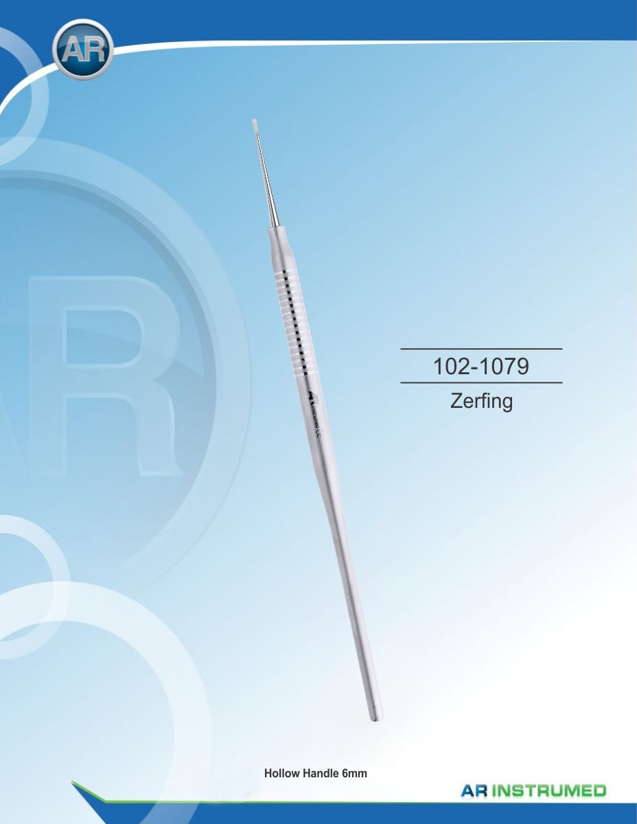 Zerfing Solid Handle 6mm – AR Instrumed, Surgical Instruments