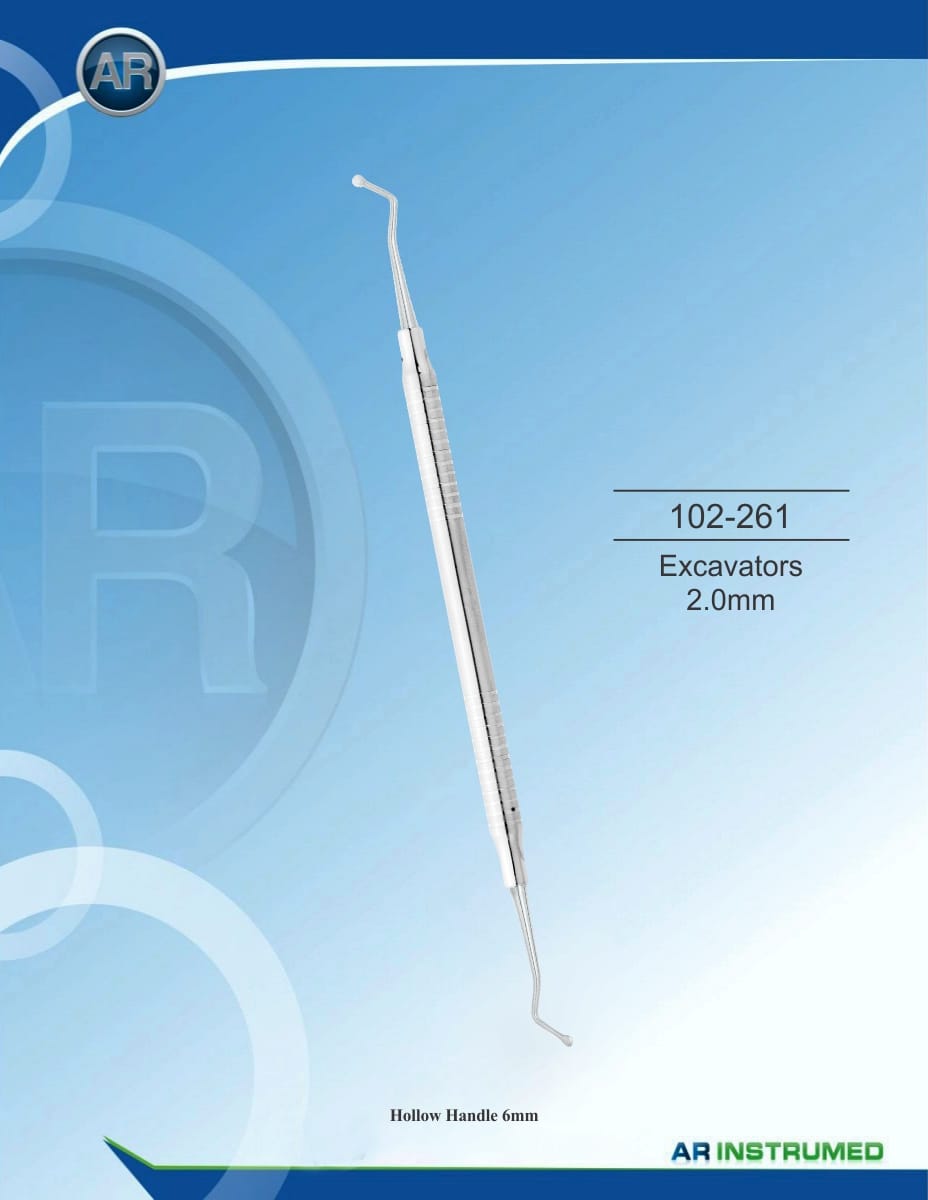 Excavators 2.0mm Solid Handle 6mm – AR Instrumed, Füllungsinstrumente