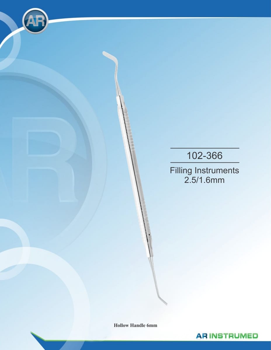 Filling Instruments 2.5/1.6mm Solid Handle 6mm – AR Instrumed, Zubehör für Wurzelbehandlung