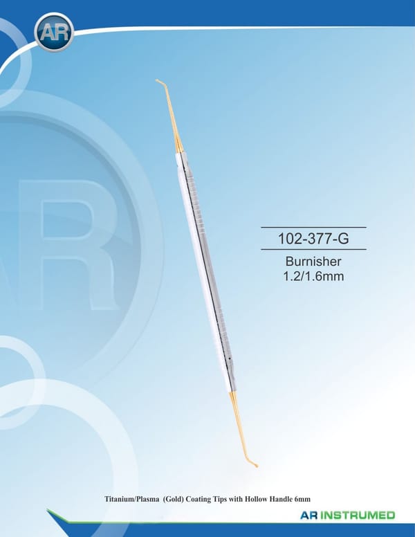 Burnisher 1.2/1.6mm