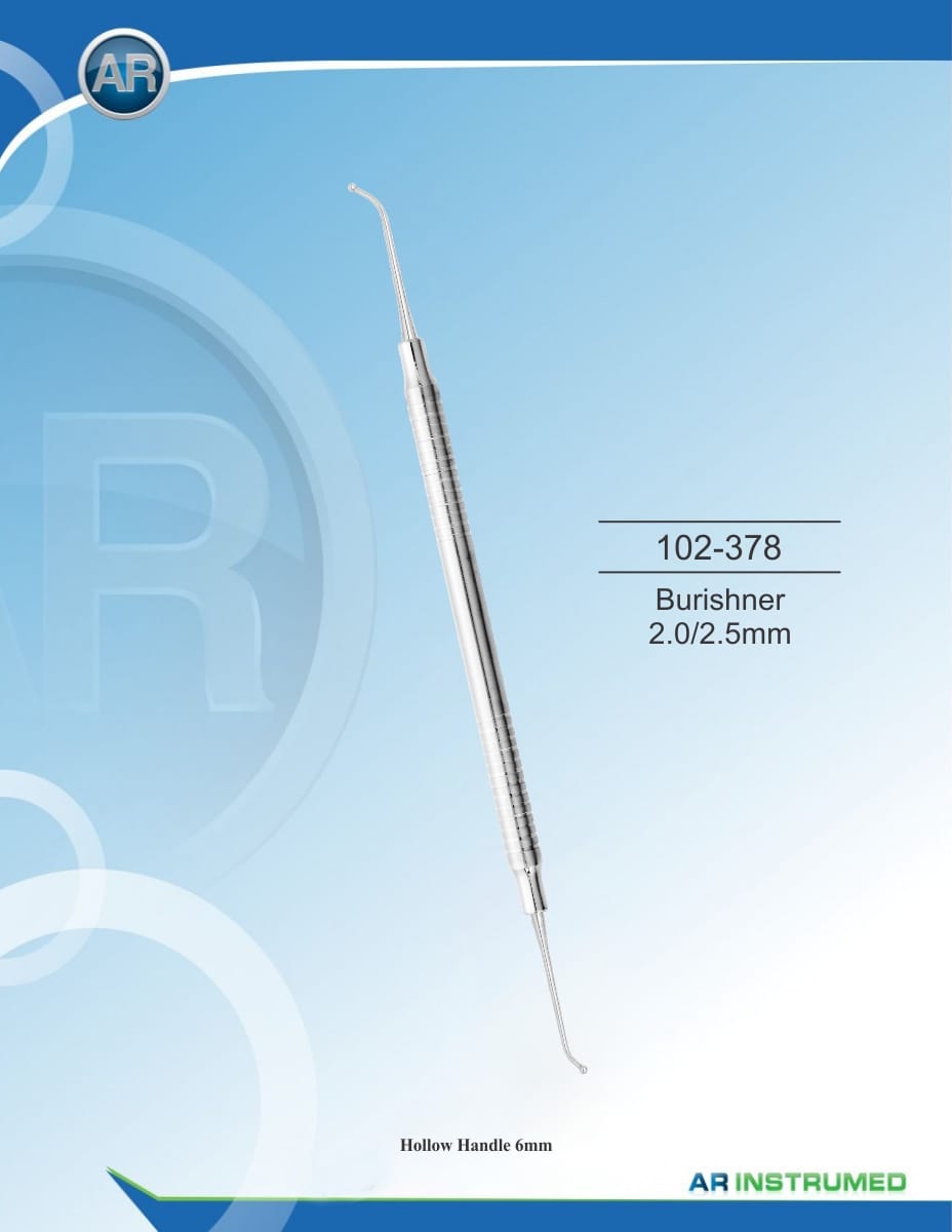 Burnishers 2.0/2.5mm Solid Handle 6mm – AR Instrumed, Filling Instruments